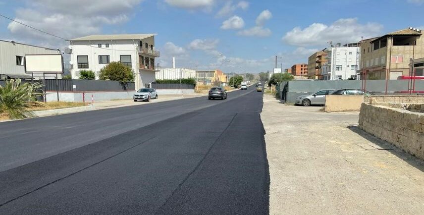 Completati I Lavori Lungo La Strada Che Collega Lospedale Di Agrigento