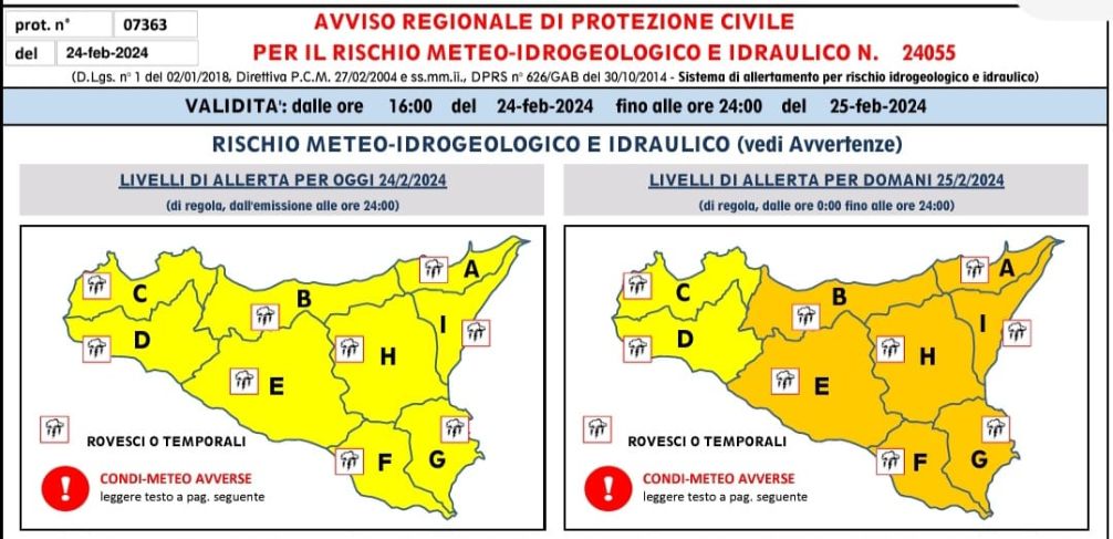 Maltempo, Diramata L’allerta “Arancione” In Tutta La Provincia ...