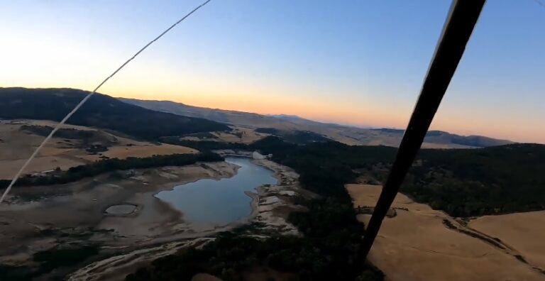 Il lago Fanaco non desiste più, terzo invaso a estinguersi a causa